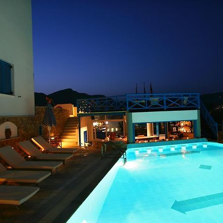 Poseidon Hotel イオス島 チョーラ エクステリア 写真