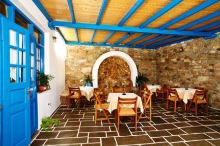 Poseidon Hotel イオス島 チョーラ エクステリア 写真