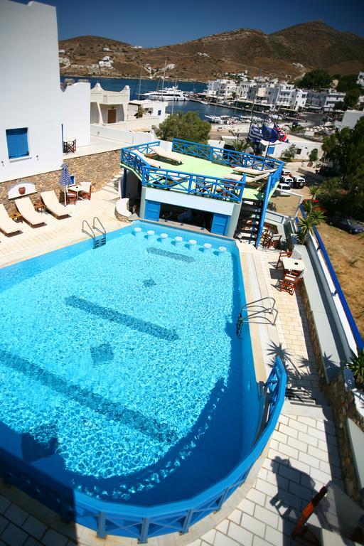 Poseidon Hotel イオス島 チョーラ 部屋 写真